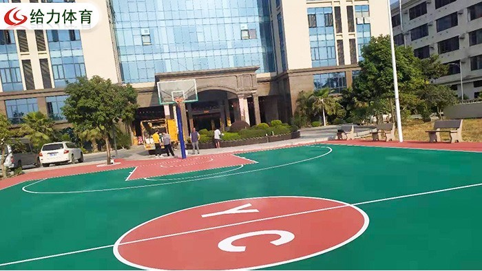 彩色籃球場(chǎng)造價(jià)